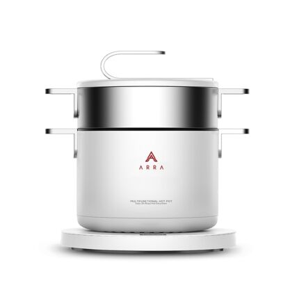 ARRA ELECTRIC HOT POT 1036E WHITE